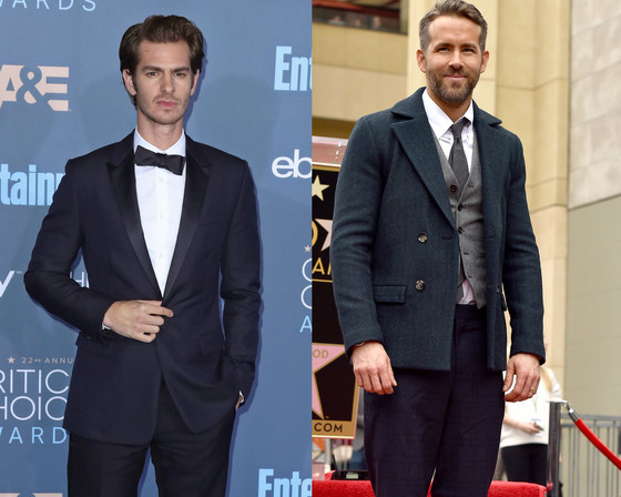 Ryan Reynolds, Andrew Garfield Ryan Reynolds, Andrew Garfield